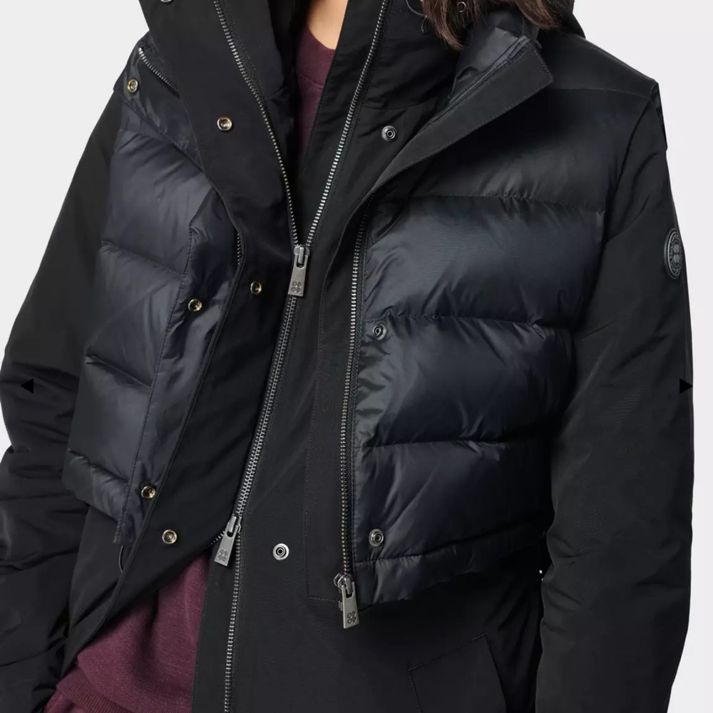 Sweaty Betty Go Your Way 3 In 1 Mac Jacket Size M - Picture 6 of 9